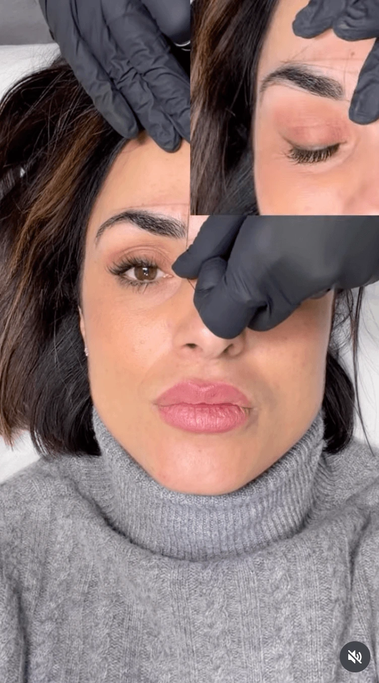 Reel Instagram — Microblading